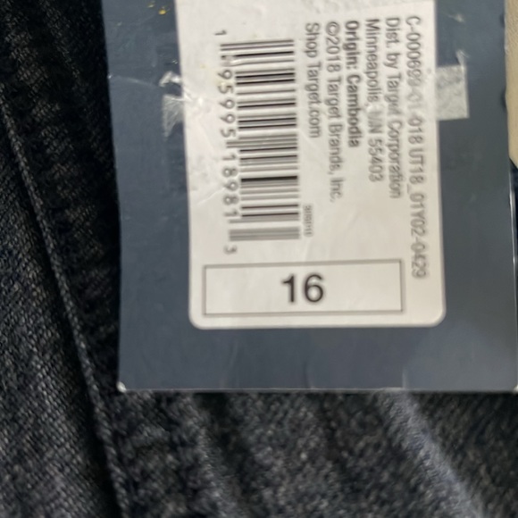 Universal Thread Vintage Bootcut Woman Jeans Dark Pants Blue Plus Size 16 - Picture 7 of 7